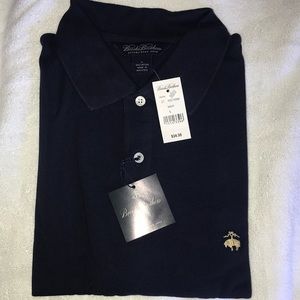 Men’s brooks brothers navy shirt size large NWT